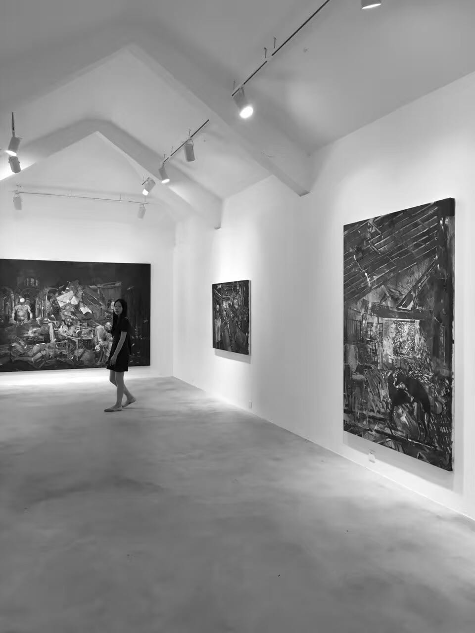 One of the first exhibitions of the gallery.