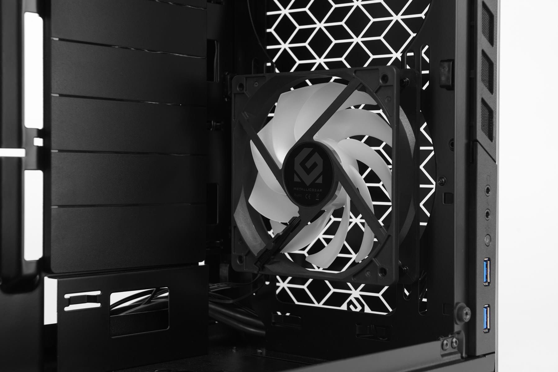 MG Neo computer case product photography by ITR Visuals