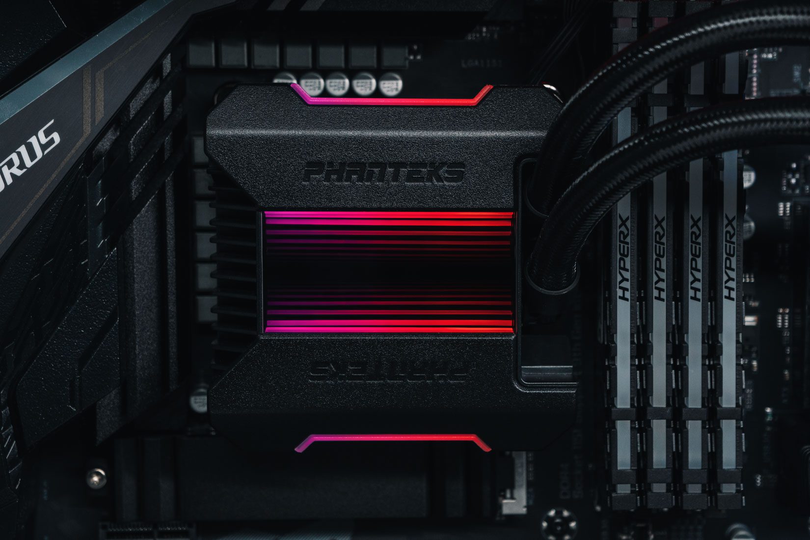 Phanteks Glacier AIO - Product photography for e-commerce and print by ITR Visuals in Guangzhou, China