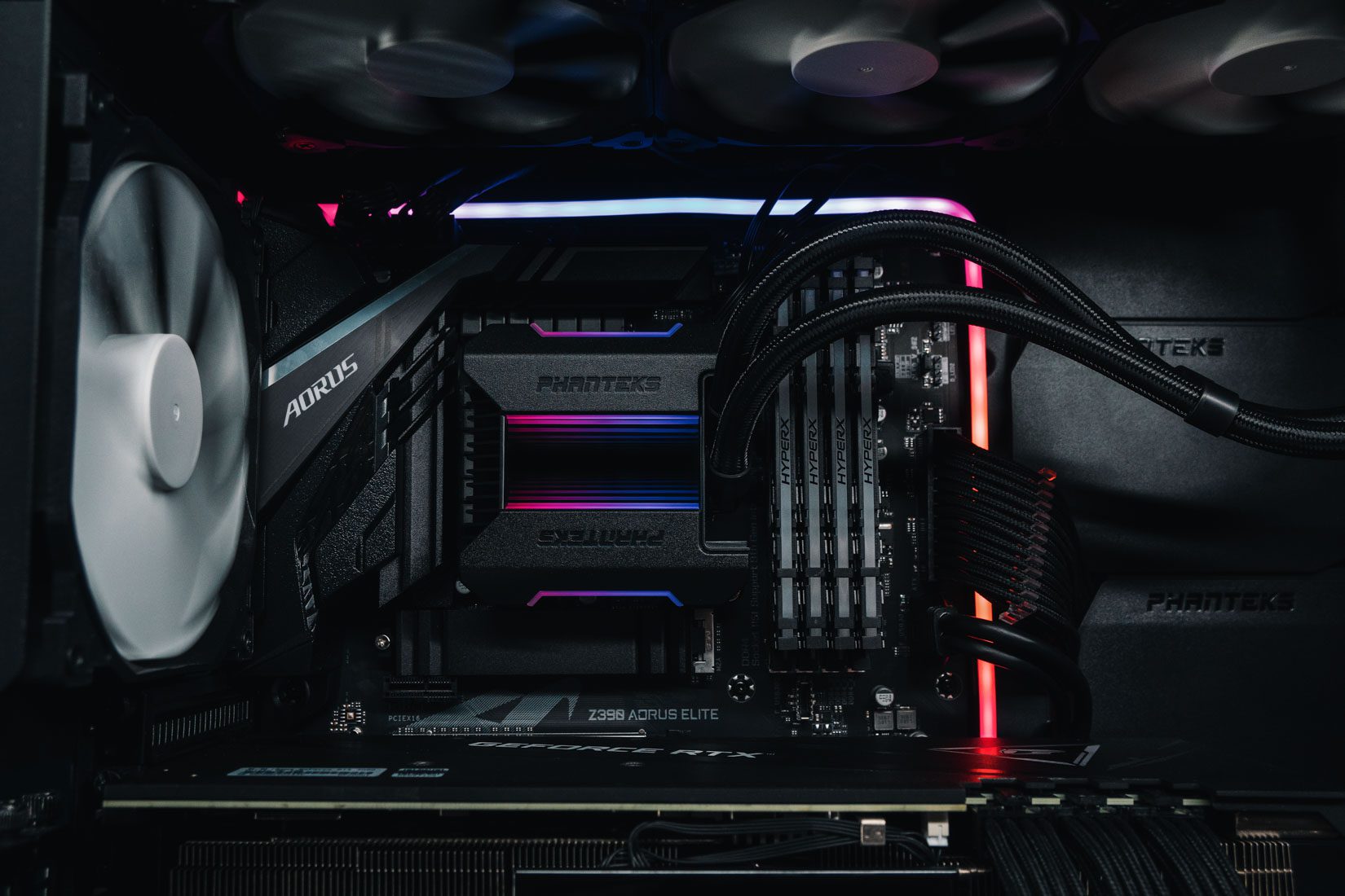 Phanteks Glacier AIO - Product photography for e-commerce and print by ITR Visuals in Guangzhou, China
