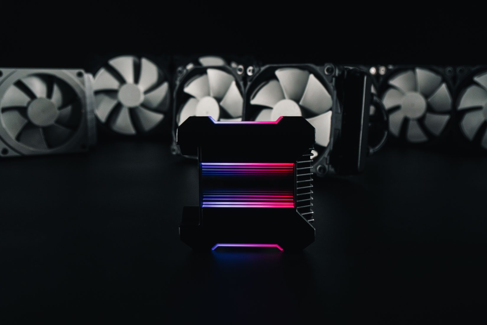 Phanteks Glacier AIO - Product photography for e-commerce and print by ITR Visuals in Guangzhou, China