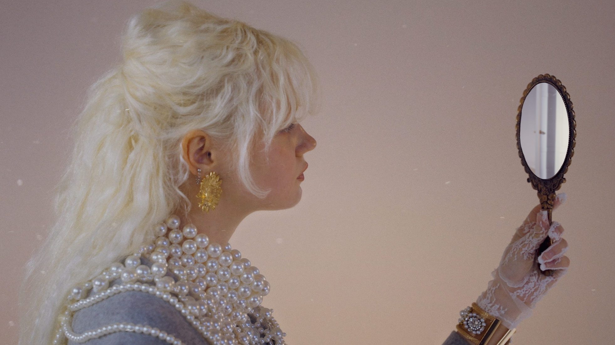 Still from Dili's "otherside" fashion video shot in China