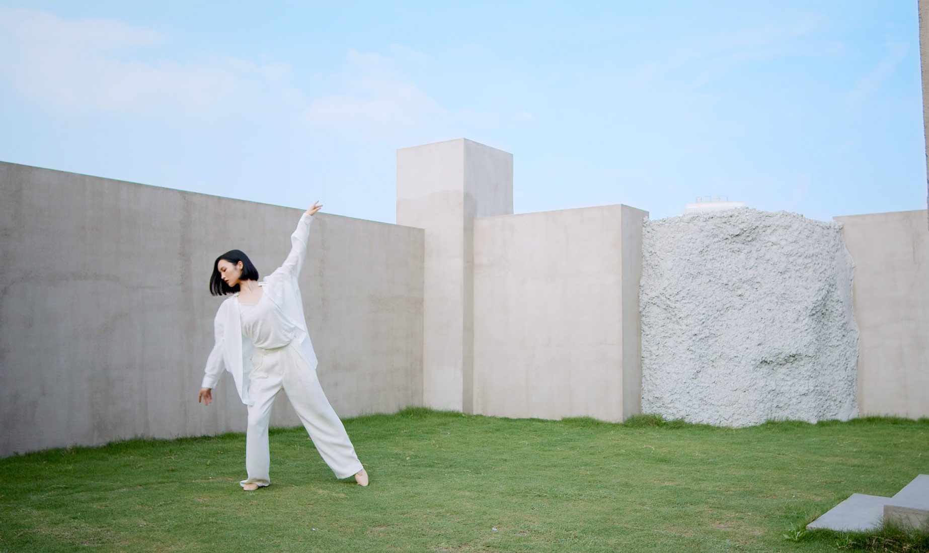 stills from the fashion video for LTYP's 10 anniversary shot in China