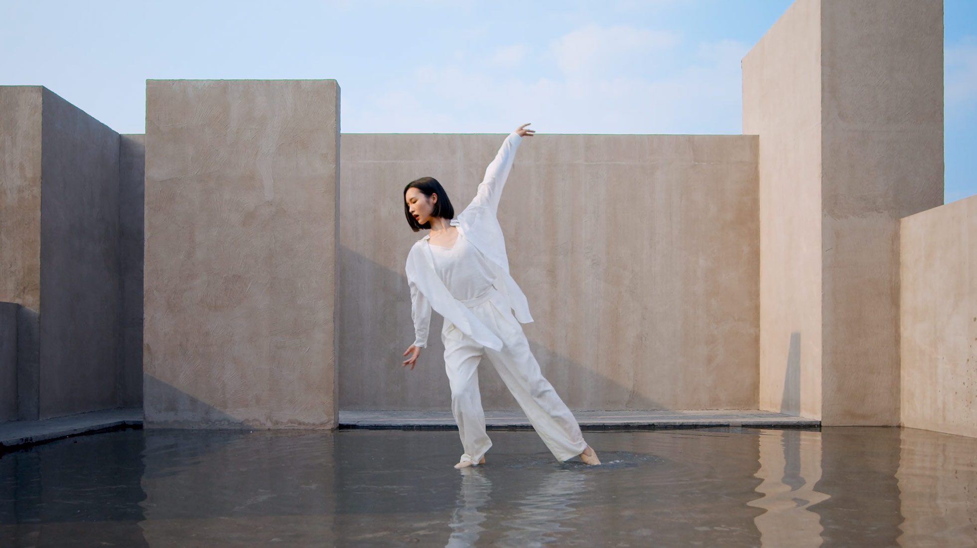 stills from the fashion video for LTYP's 10 anniversary shot in China