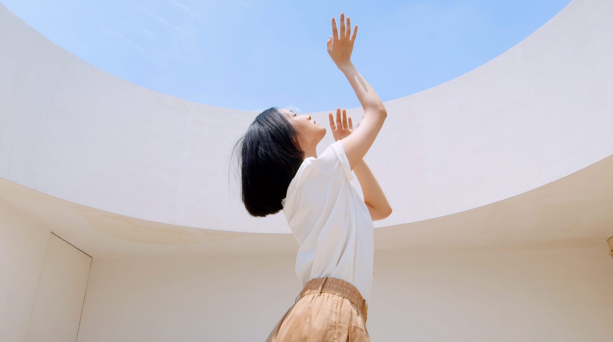 stills from the fashion video for LTYP's 10 anniversary shot in China