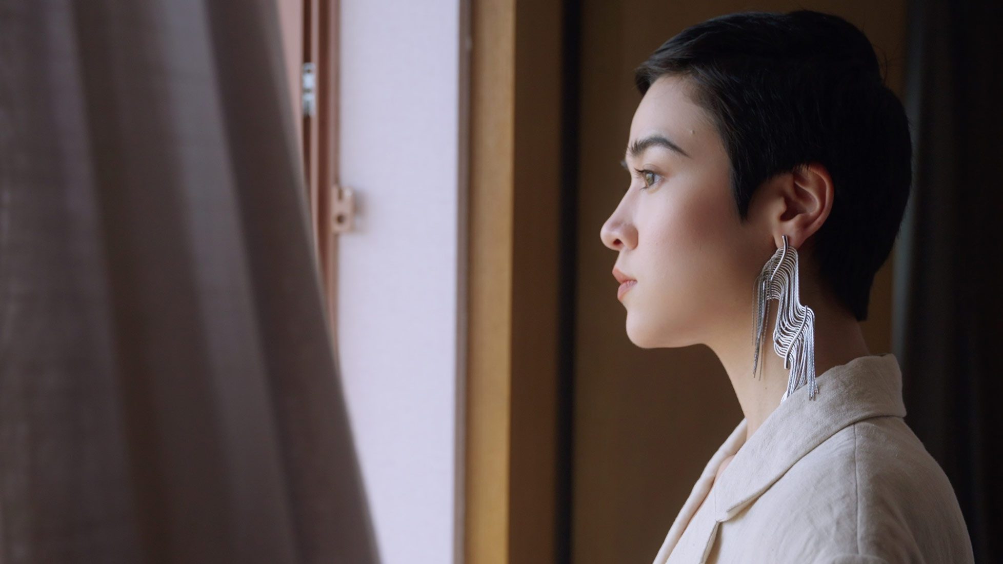 still from the fashion show video for LTYP shot in Shanwei China