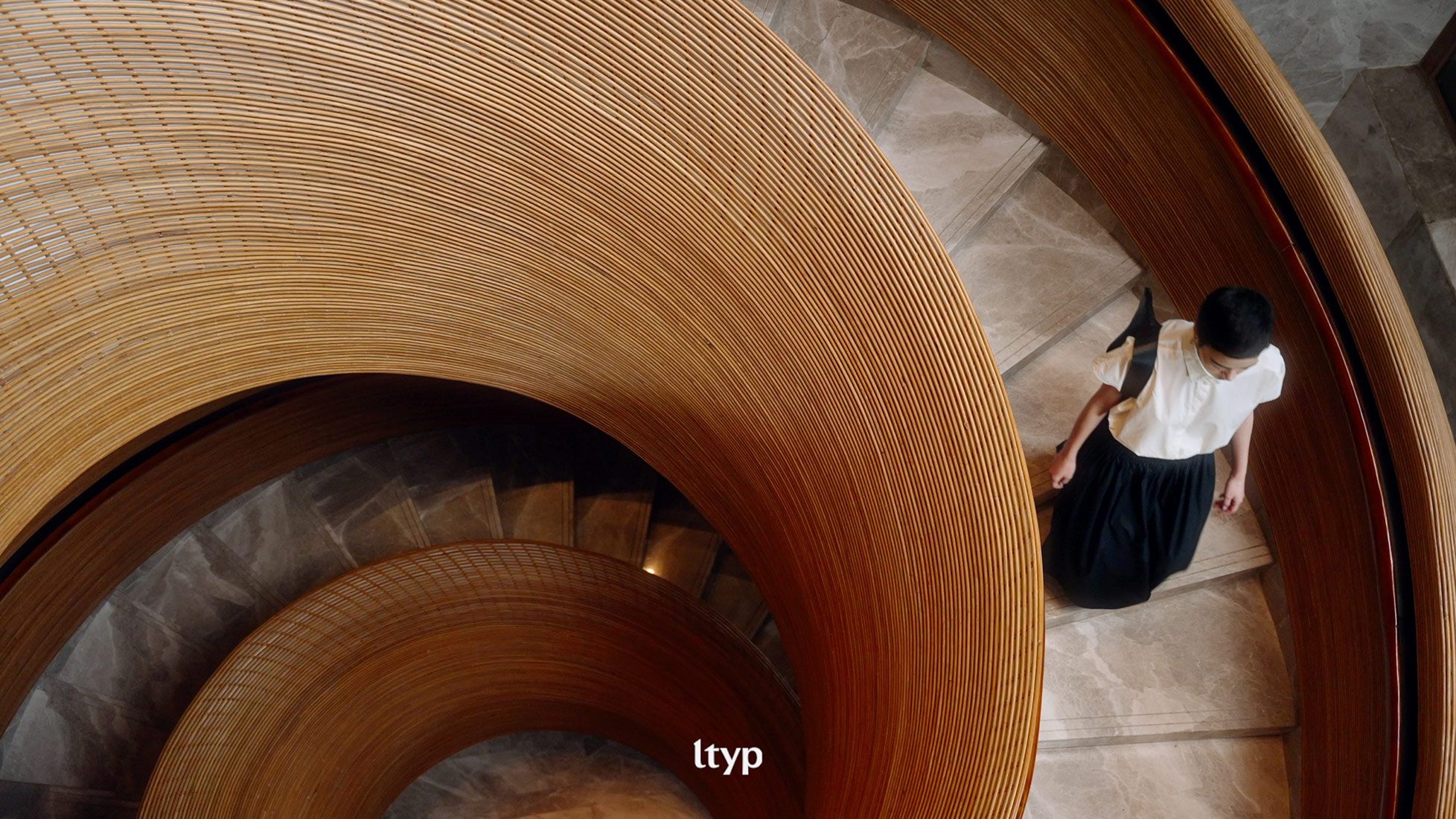 still from the fashion show video for LTYP shot in Shanwei China