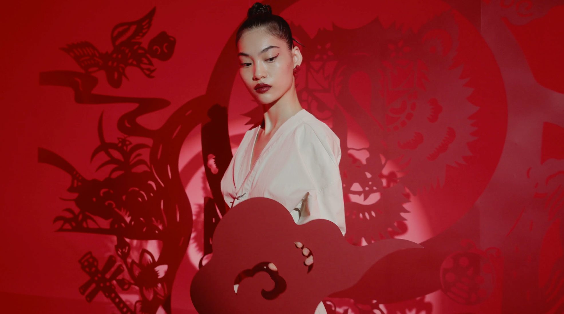 Eye of the tiger fashion video shot in China for Staccato, a shoe brand from Shenzhen.