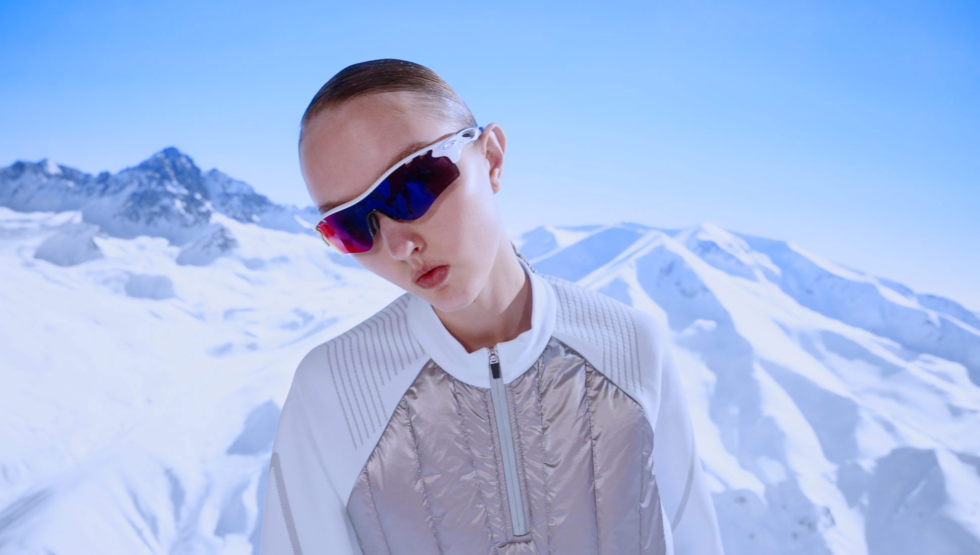 Screengrab from Surpine's Autumn Winter fashion video shot in China.