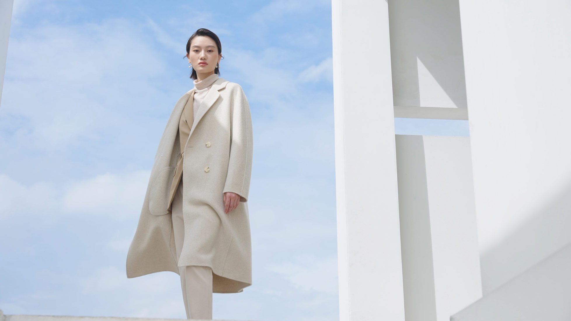 Making of a coat for shui yun jian fall winter collection 001