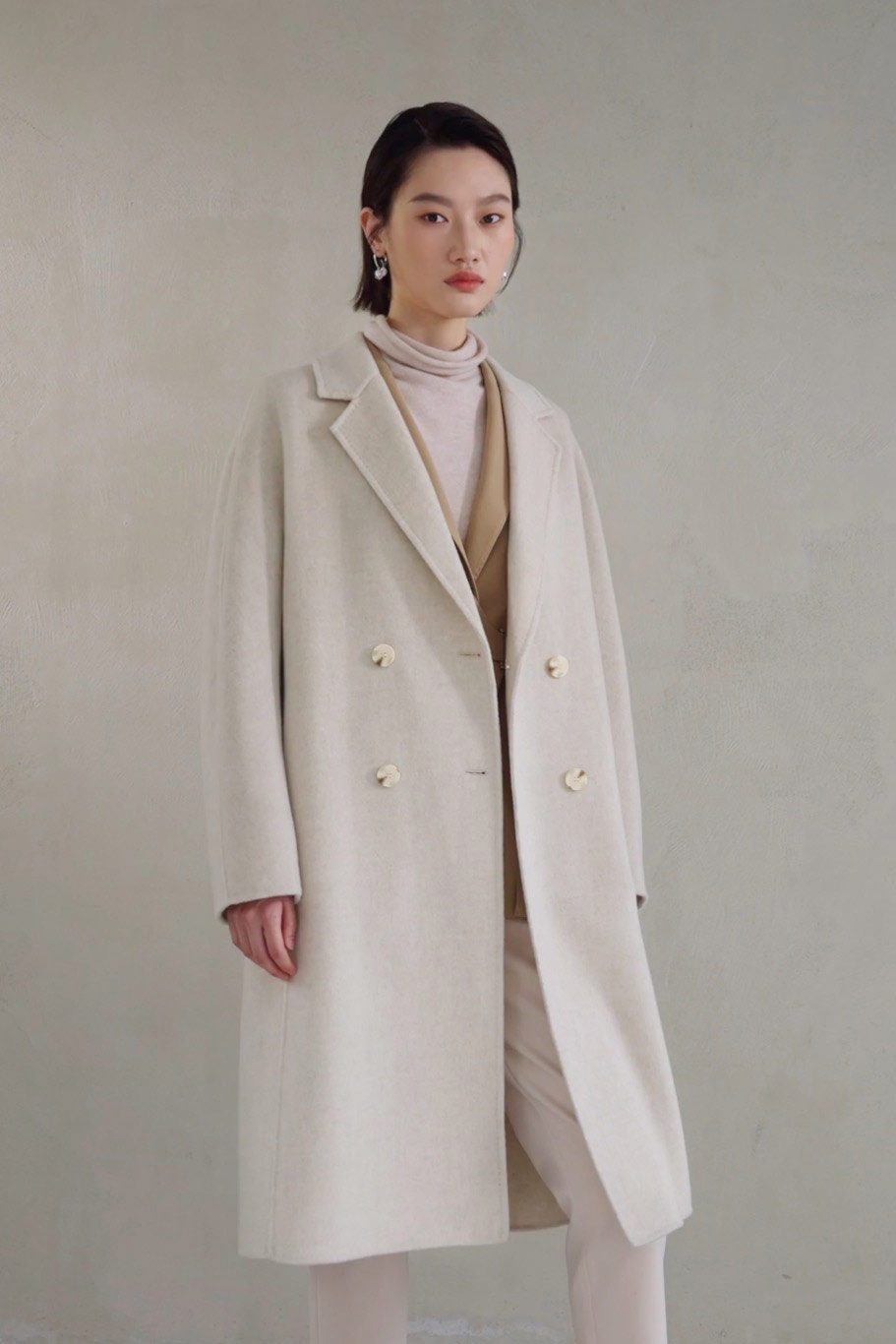 Making of a coat for shui yun jian fall winter collection 007