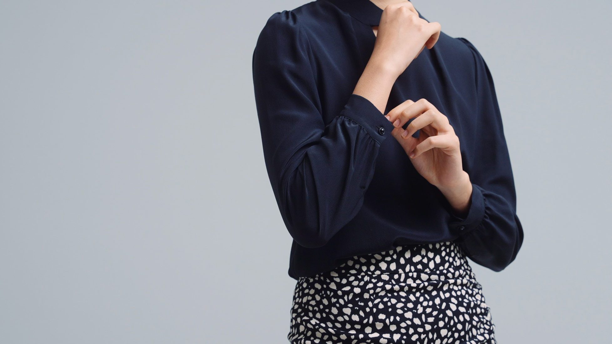 making of a silk shirt for chinese brand Shui yun jian. Fashion video