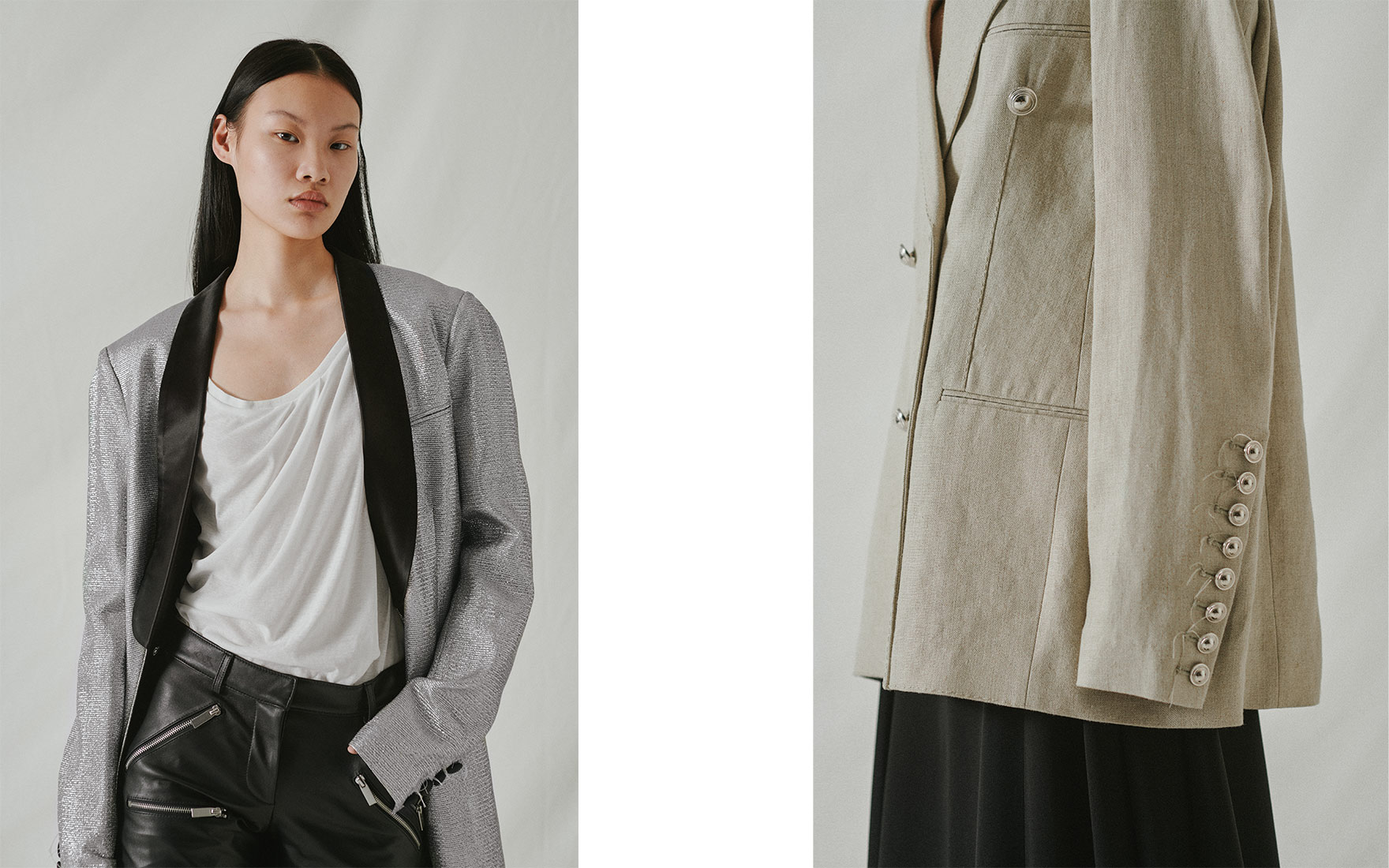 Esau Yori catalogue and main editorial photography. Photographed in our studio in Guangzhou.