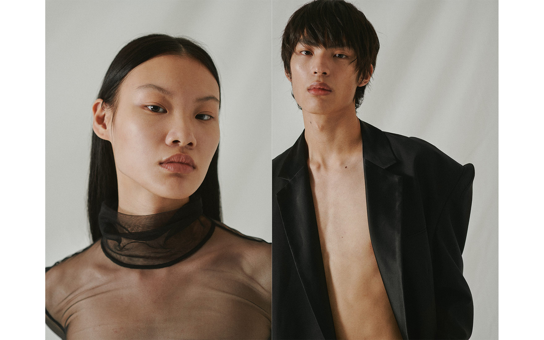 Esau Yori catalogue and main editorial photography. Photographed in our studio in Guangzhou.