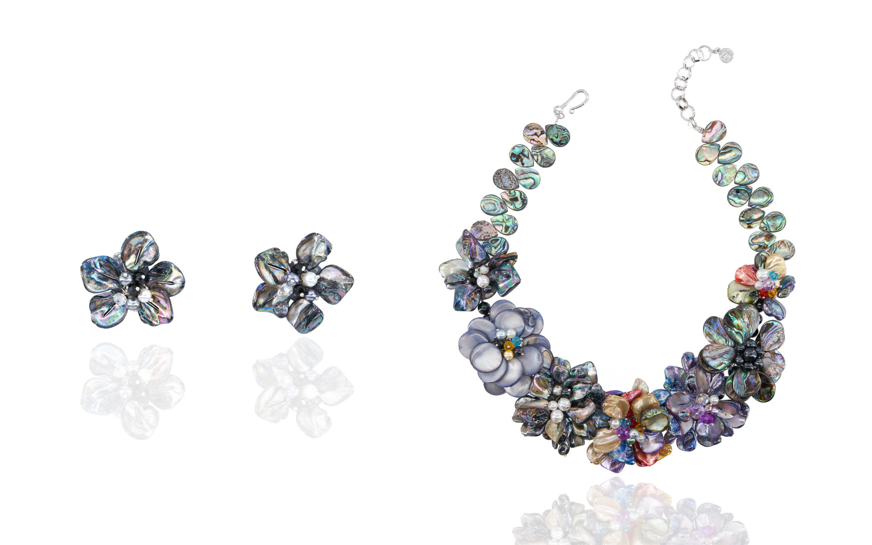 e-commerce white background jewelry photography for Sassy Jones. Part of the collection we shot with models and did video.