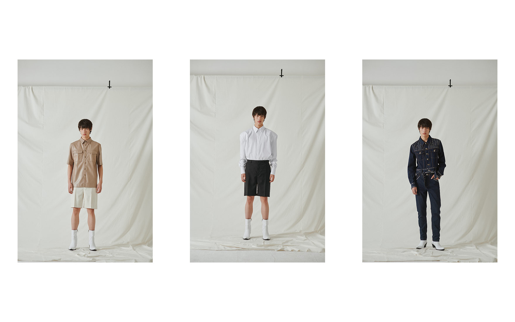 Esau Yori catalogue and main editorial photography. Photographed in our studio in Guangzhou.