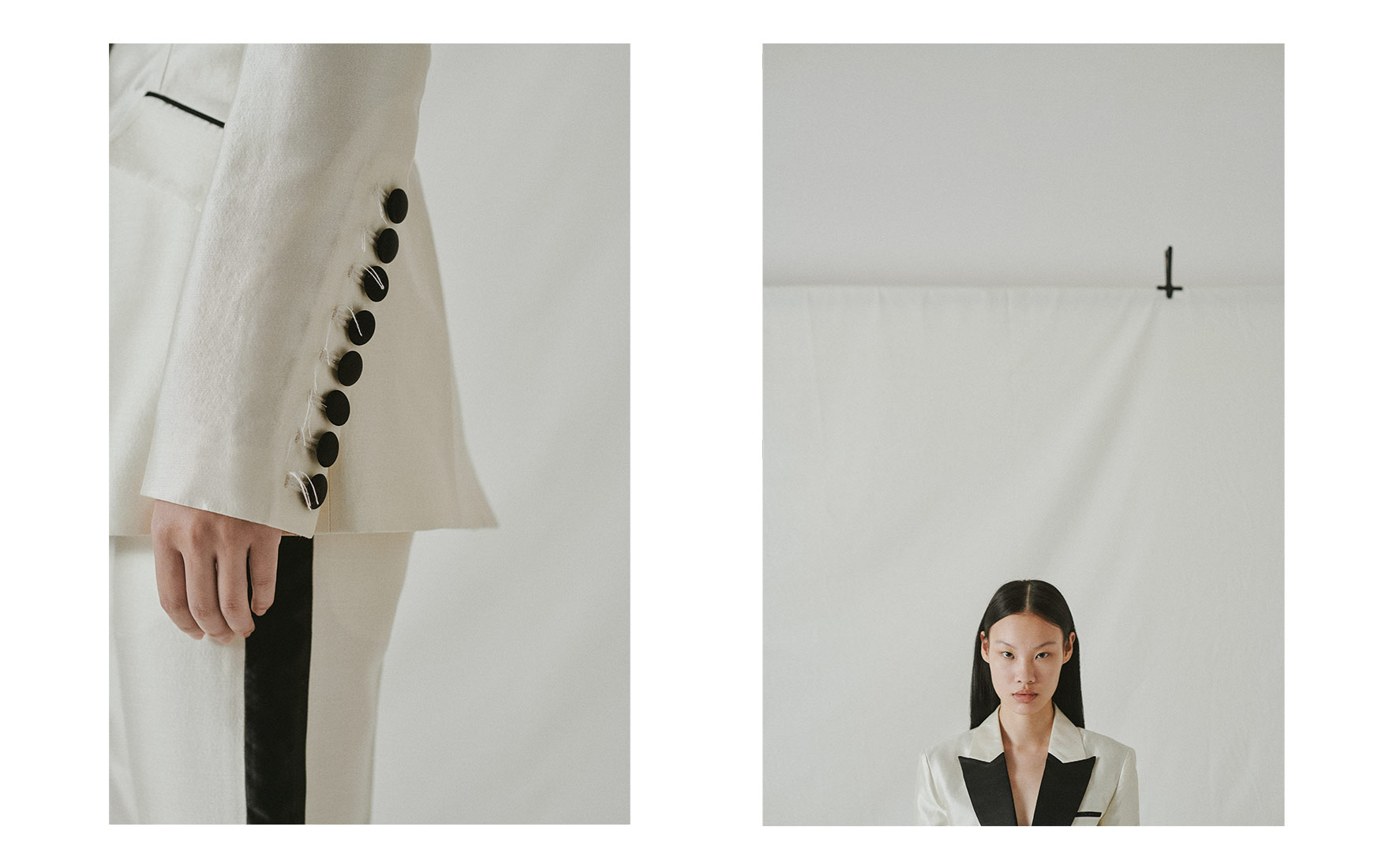 Esau Yori catalogue and main editorial photography. Photographed in our studio in Guangzhou.