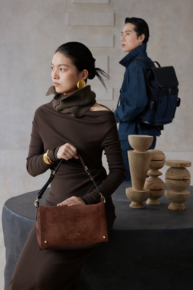 fashion editorial photography for Everbest's fall line of products