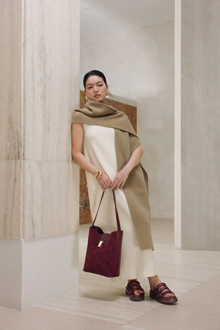 fashion editorial photography for Everbest's fall line of products