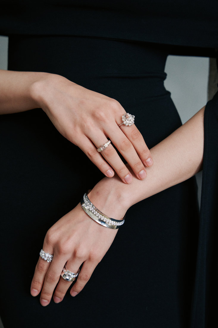 Inizio 2025 Sacred Lily collection fashion photography