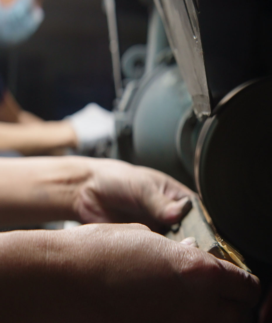 James Oro glasses factory video stills