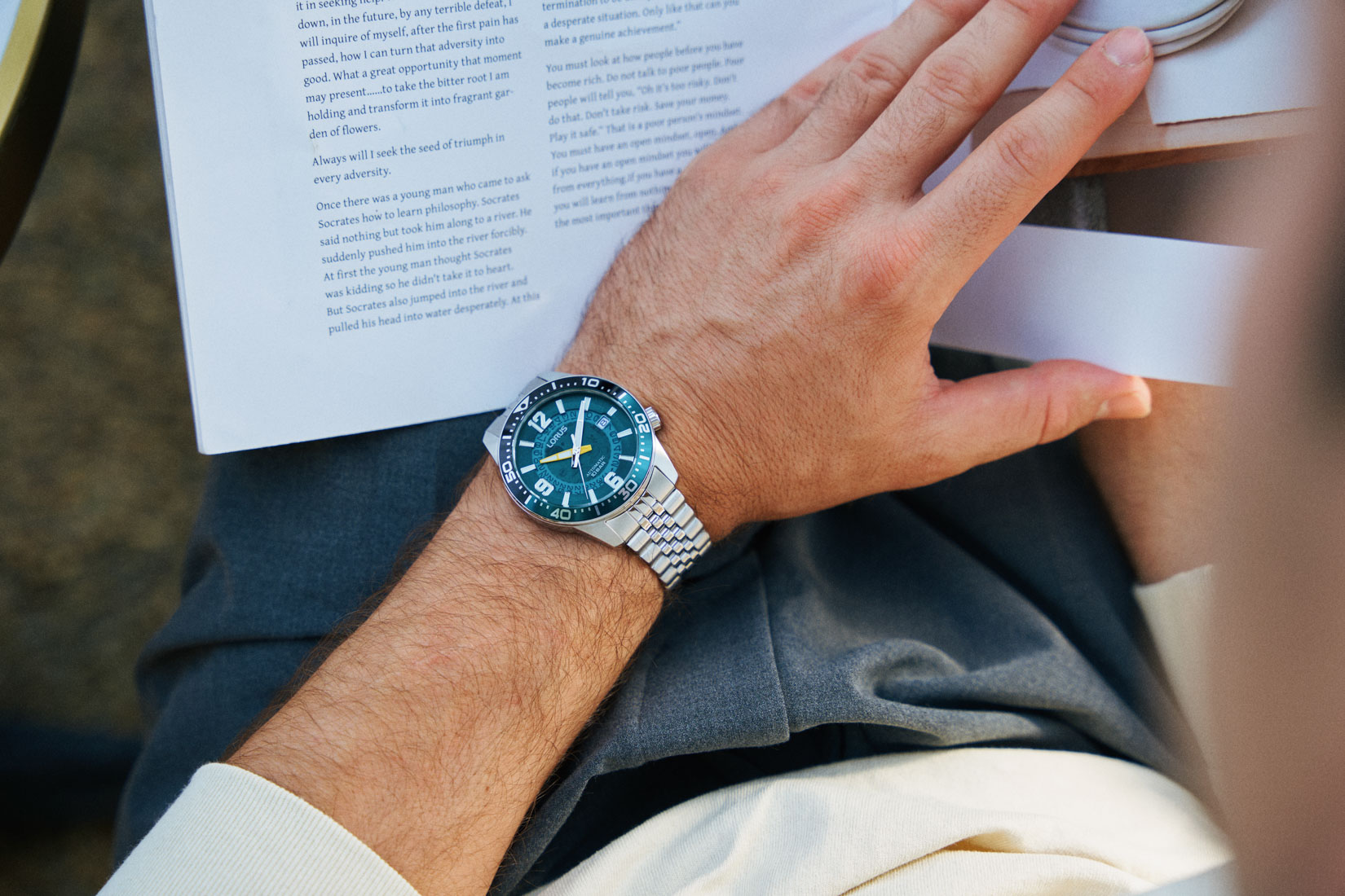 photography campaign for lorus watches, a sub brand of Seiko