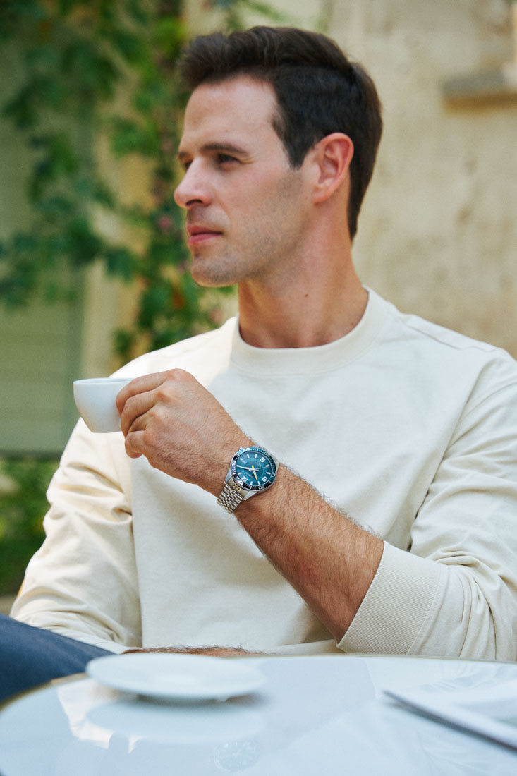 Cinematic fashion photography for Lorus (Seiko sub-brand) showcasing contemporary watch designs in an urban setting, produced by ITR Visuals in collaboration with Market Centric Hong Kong.