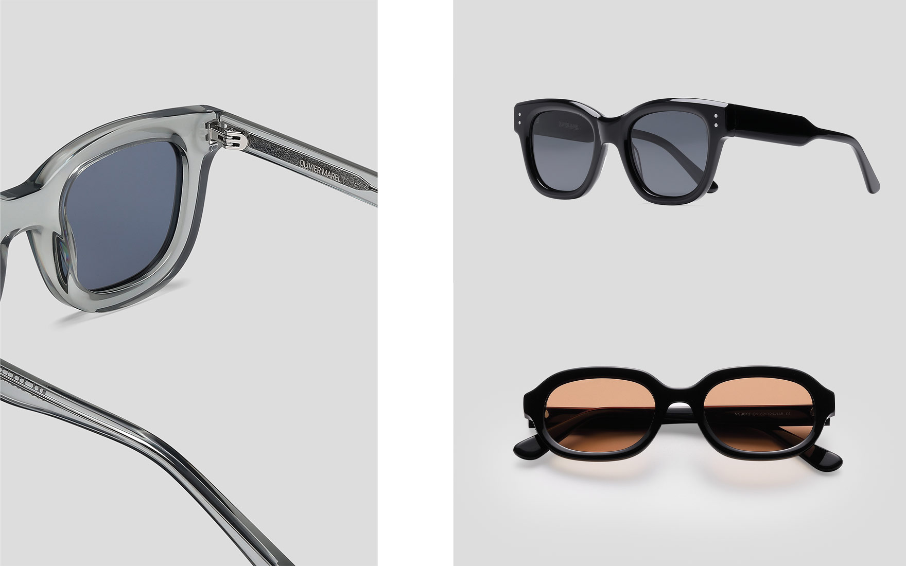 e-commerce photography for Olivier Marel sunglasses