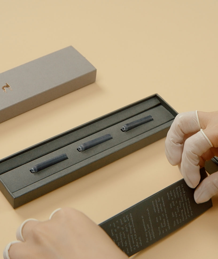 lifestyle photography and video for Thomas slim edc pen kickstarter campaign