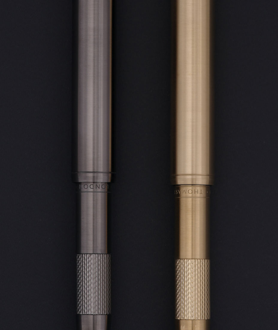 Thomas slim edc pen for kickstarter studio pictures by its visuals