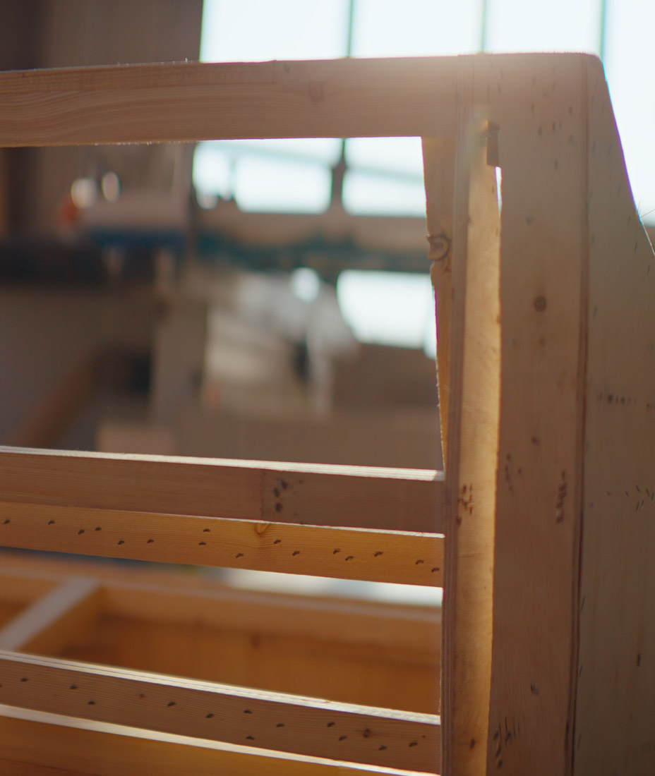 behind the scenes of the manufacturing process for Crafted Furniture sofa line. Factory video produced in Guangzhou, China by ITR Visuals